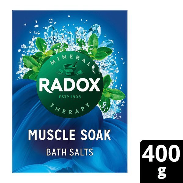 Buy Radox Salts Muscle Soak 400g - Premium Quality Toiletries Online - Product Image Buy Radox Salts Muscle Soak 400g - Premium Quality Toiletries Online - Product Image